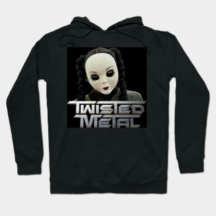 Twisted Metal series Sweet Tooth graphic design by ironpalette Hoodie